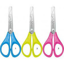 FORBICI PUNTA ARROTONDATA 13CM COLORI VARI