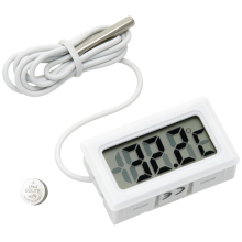 TERMOMETRO DIGITALE CON SONDA ESTERNA BIANCO