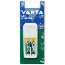 VARTA MINI CHARGER 57656 + 2 AA 2100MAH