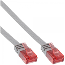 CAVO LAN CAT. 6 PIATTO GRIGIO 3 MT