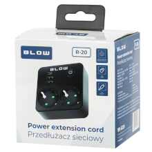 ADATTATORE CON SPINA SCHUKO E 2 PRESE SCHUKO + 2 USB + 2 TYPE-C CON INTERRUTTORE NERO