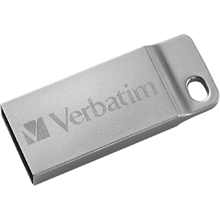 PENDRIVE 64 GB VERBATIM IN METALLO SILVER