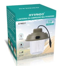 LAMPADA MULTIUSO CON GANCIO 5W