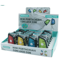 MINI PORTACHIAVI CON LUCE LED COB COLORI VARI