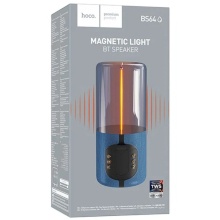 CASSA BLUETOOTH HOCO BS64 5W 3H IPX5 BLU TRASPARENTE