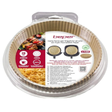 SET 100 PEZZI DI CARTA FORNO PER FRIGGITRICI AD ARIA - ROTONDI E FORATI