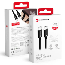 CAVO FORCELL C338 USB-C USB-C QC4.0 PD 3A 60W 2M NERO