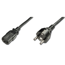 CAVO ALIMENTAZIONE SCHUKO CEE 7/7 VDE C13 1.8M