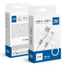 CAVO BLUE STAR DC99C USB TYPE-C 2A 12W 1M BIANCO