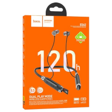 CUFFIE BLUETOOTH HOCO ES62 SPORT AD ARCHETTO CON SLOT MICROSD 800MAH NERE