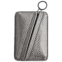 PORTA MONETE DESIGN RETTANGOLARE COMPATTO MAGSAFE SILVER