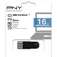 PENDRIVE 16 GB PNY NERA USB 2.0