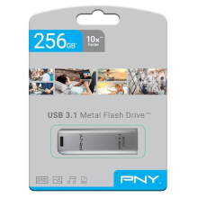 PENDRIVE 256GB USB 3.1 PNY ELITE STEEL