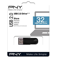 PENDRIVE 32 GB PNY NERA USB 2.0