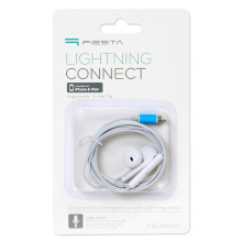 CUFFIE FIESTA CON MICROFONO LIGHTNING BIANCHE