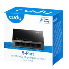 SWITCH DI RETE UNMANAGED CUDY GS105 5 PORTE GIGBAIT