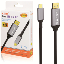 CAVO USB-C DISPLAY PORT 4K 1.8M