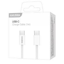 CAVO TYPE-C TYPE-C KSC-977 PD60W 1M BIANCO