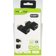 EXTENDER MICRO HDMI SU CAVO LAN 4K MIDP-7