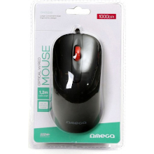 MOUSE OMEGA USB 1000DPI NERO