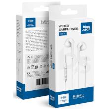 CUFFIE BLUE STAR M15C USB-C CON MICROFONO 1.2M BIANCHE