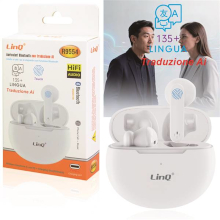 AURICOLARI BLUETOOTH CON TRADUZIONE SIMULTANEA AI 135 LINGUE R9554