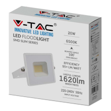 FARO LED SMD 20W E-SERIES G2 COLORE BIANCO 6400K IP65