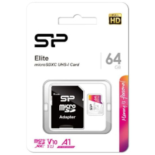 MICRO SD SILICON POWER ELITE 64 GB CLASSE 10 A1