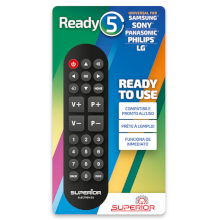 TELECOMANDO UNIVERSALE READY5 PER TV LG, SAMSUNG, SONY, PANASONIC E PHILIPS