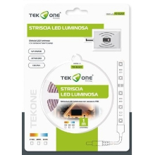 STRISCIA LED BIANCA DIMMERABILE CON SENSORE ON/OFF PIR  + ALIMENTATORE TO-SL527