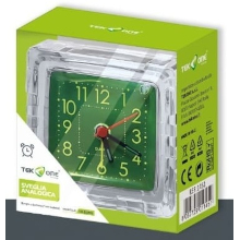 SVEGLIA ANALOGICA 7X3.3X7CM VERDE TO-SLP41