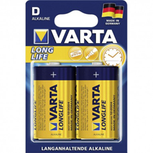 VARTA BATTERIA TORCIA LONGLIFE D BLISTER 2PZ