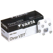 VARTA BATTERIA BOTTONE V377 CONFEZIONE DA 10 PZ